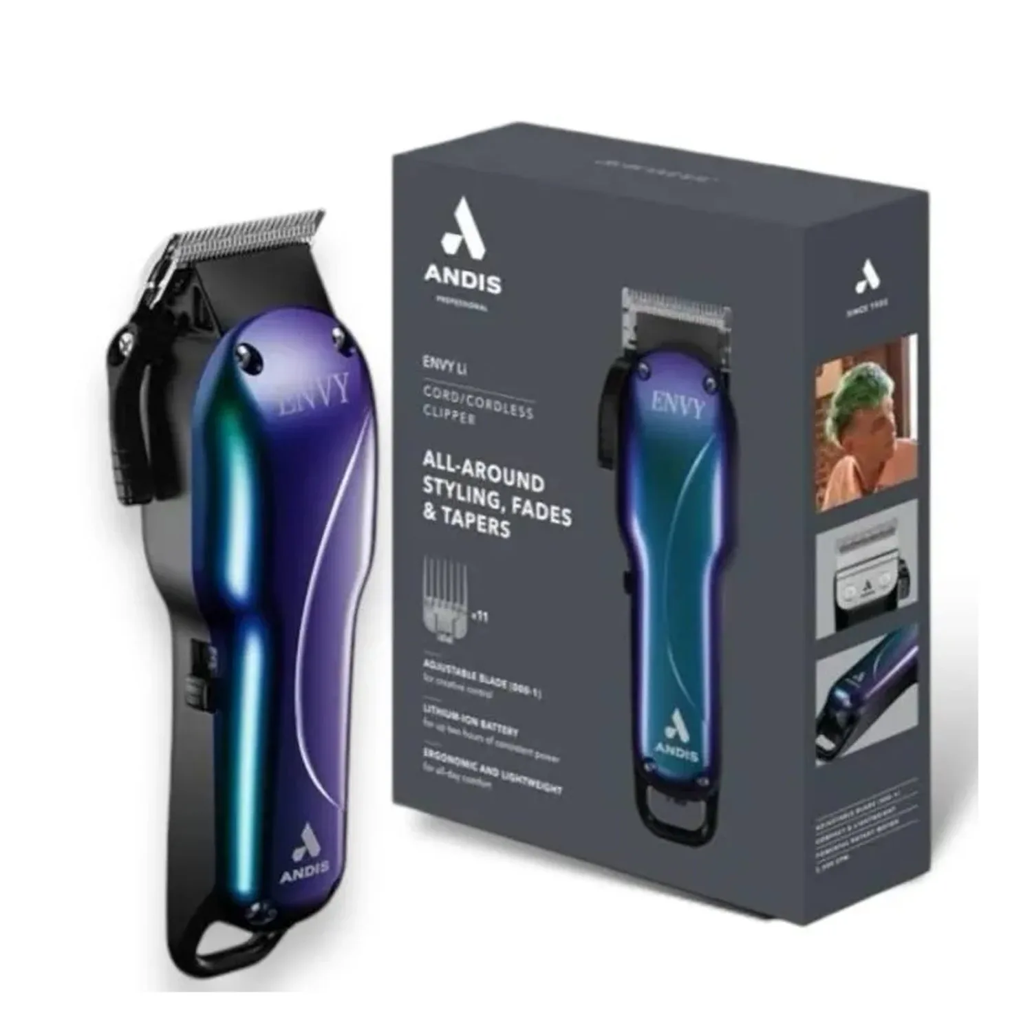 Maquina Clipper Envy Li Galaxy Andis