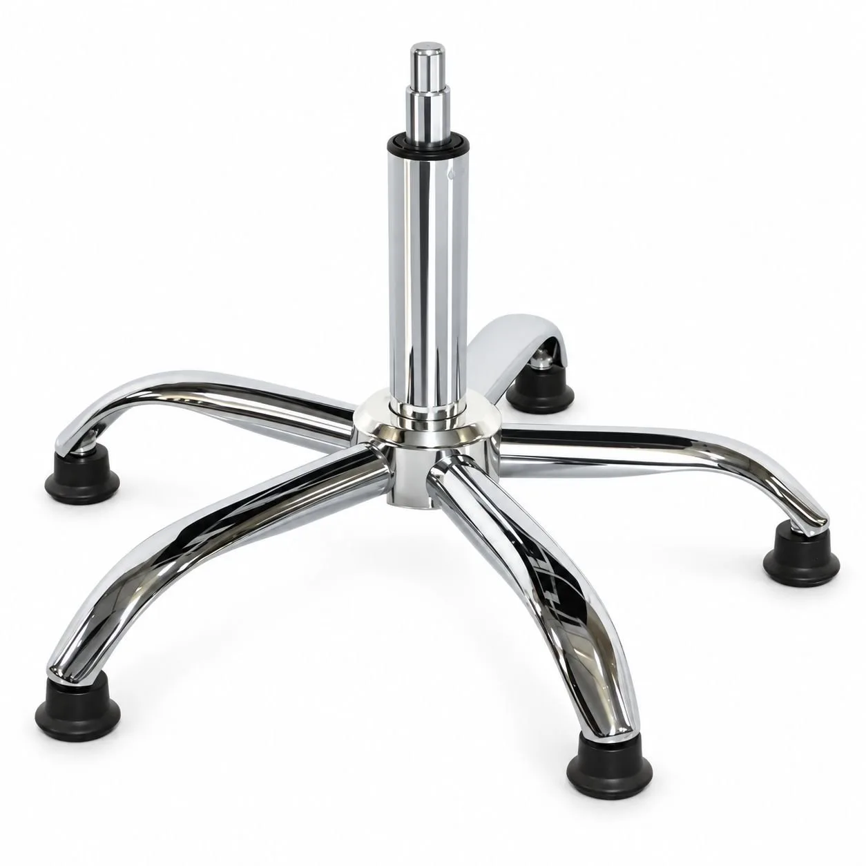 Base Hidraulica Cromada 5 Brazos Resistente Vexo