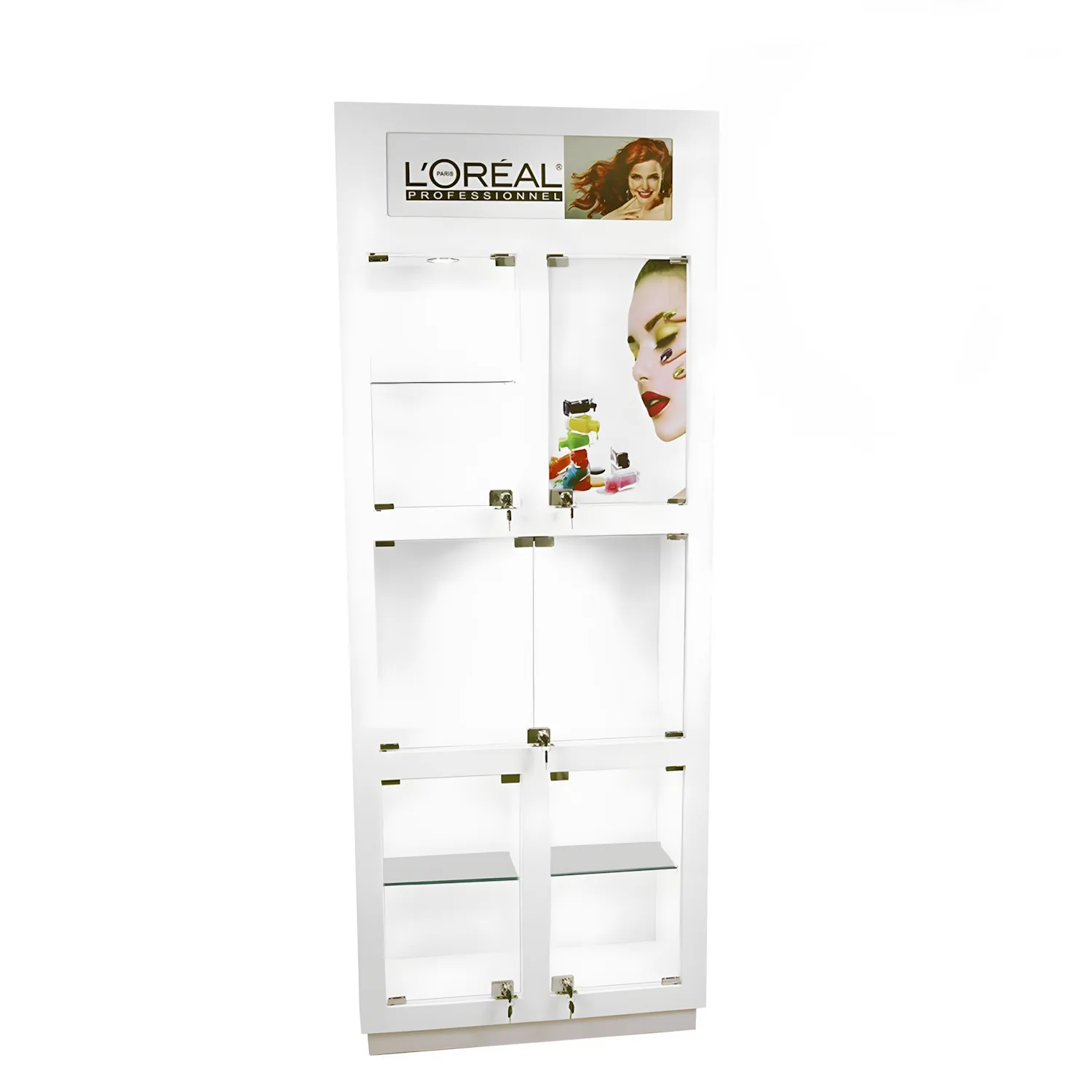 Exhibidor Vitrina Estilo Blanco Pro Adal