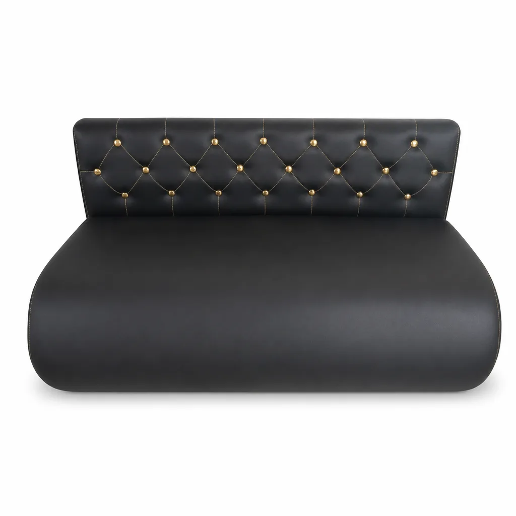 Sillon de espera Comodo Elegante Puntos Dorados - Principal