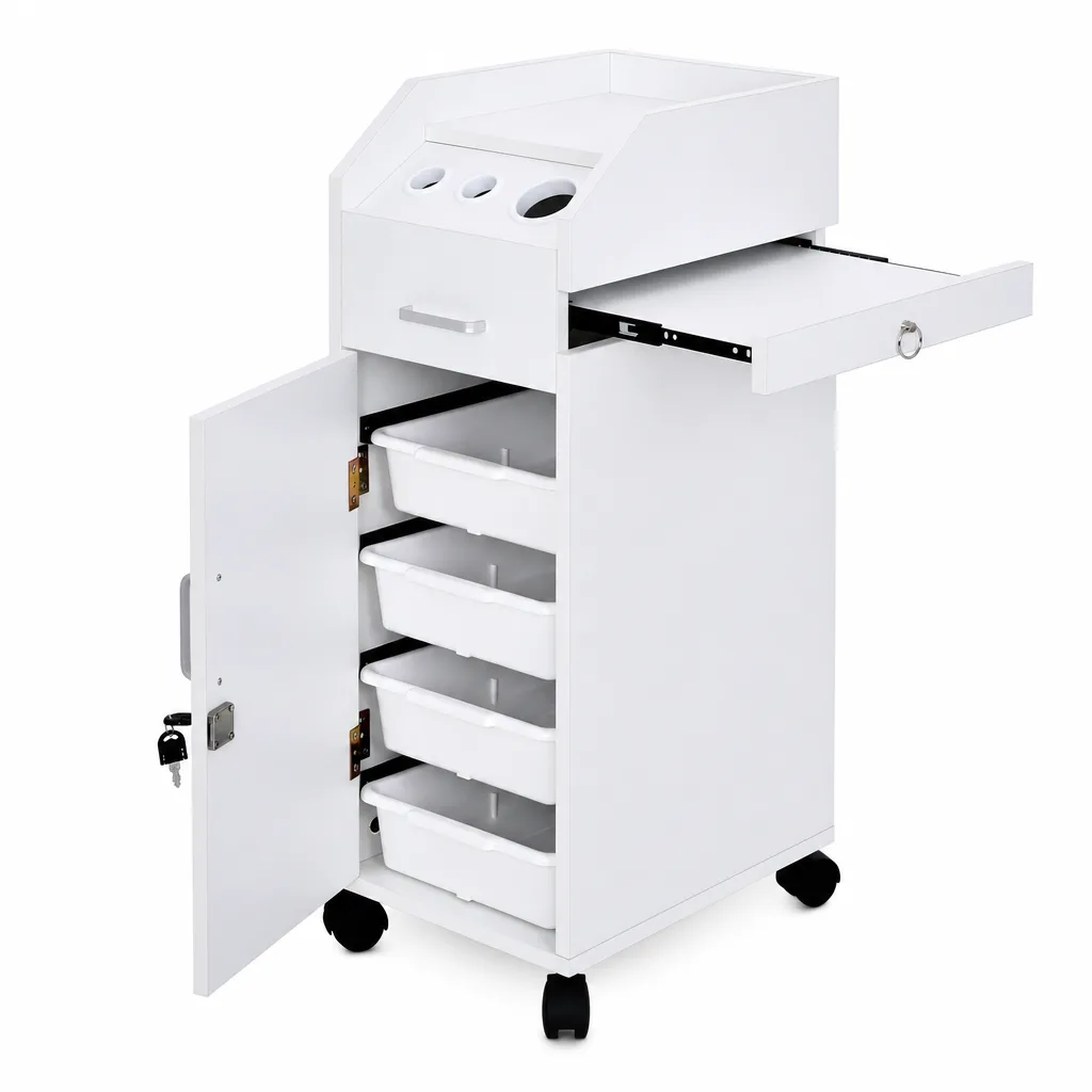 Carrito Auxiliar Ideal De Uso Exigente Clean