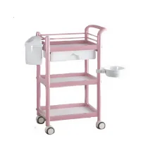 Carrito Auxiliar Estilo Profesional Mia Pink