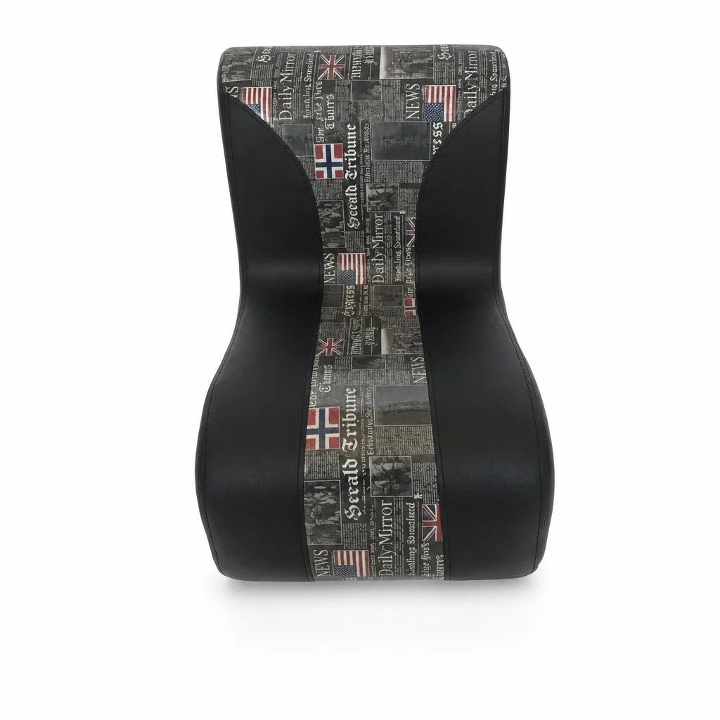 Sillon de Espera Comoda Elegante Negro - Auxiliar