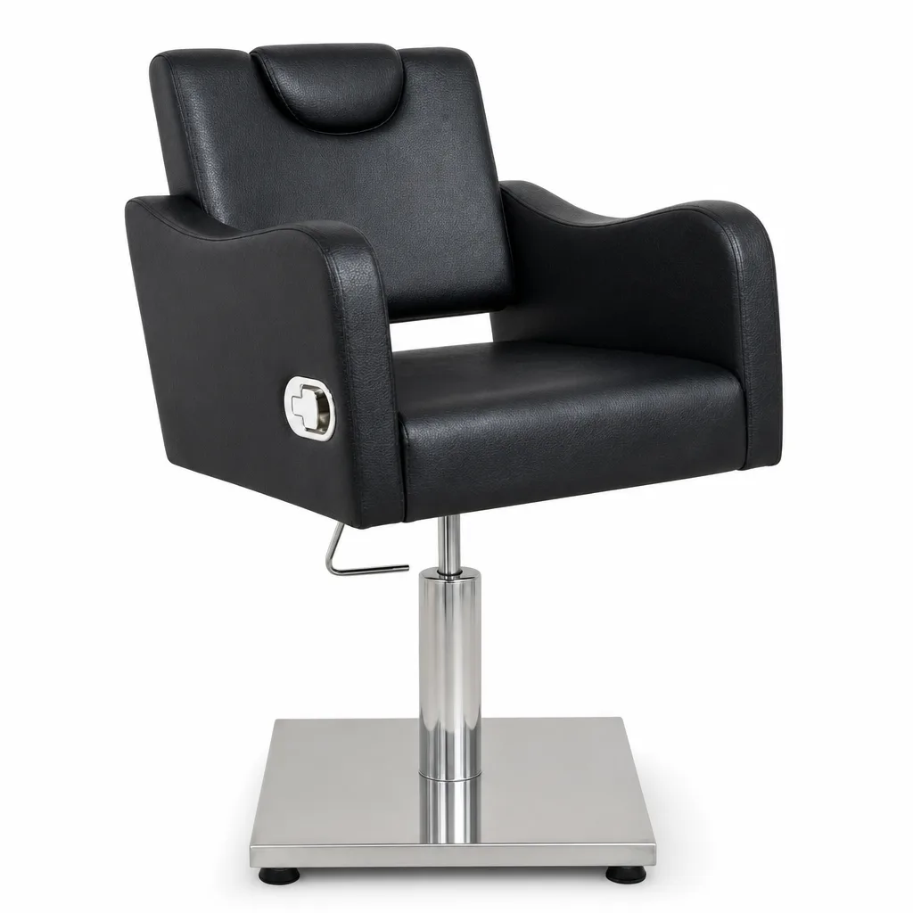 Silla de Maquillaje Negro Personalizado JUWE