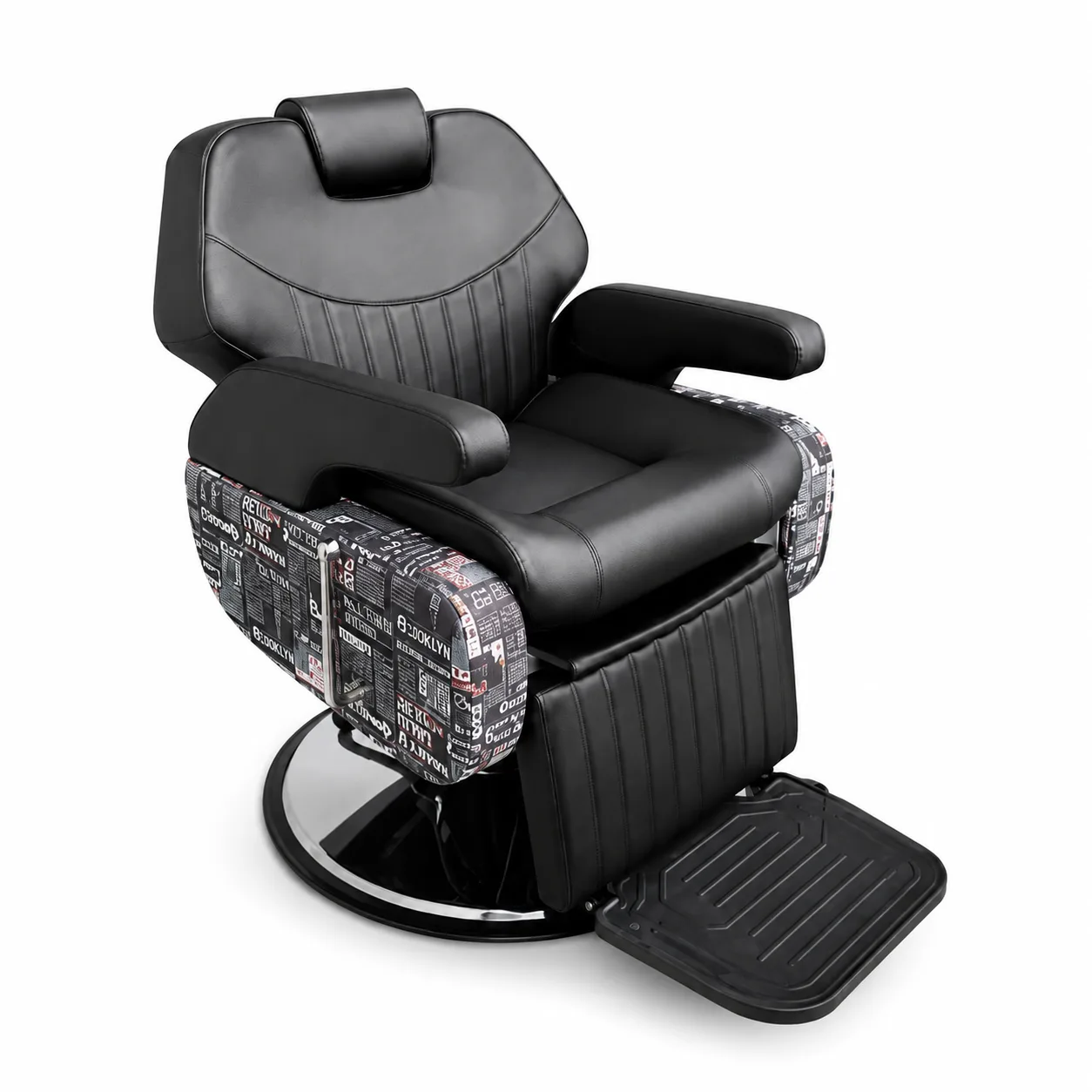 Sillón de Barbería Brooklyn Black
