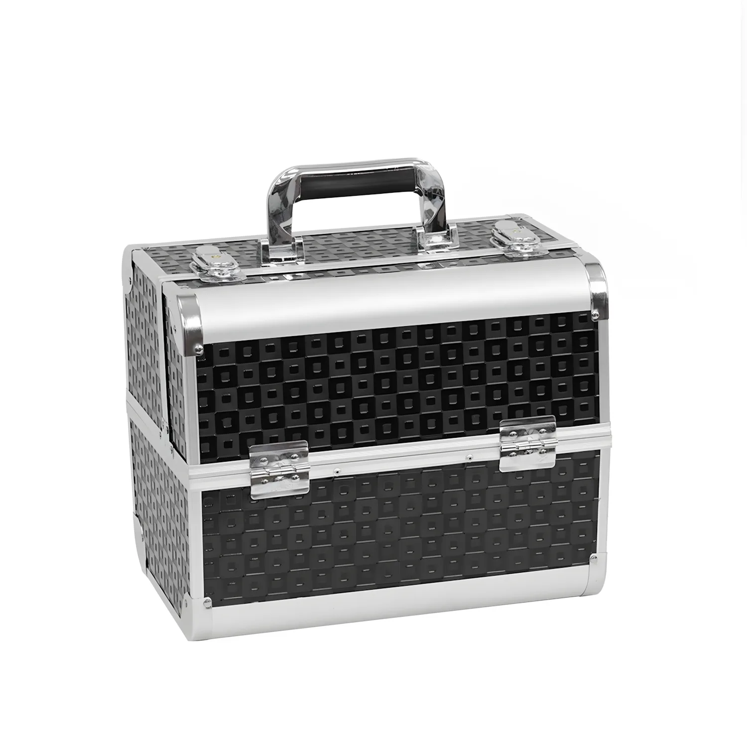 Neceser Diseño Black & Silver Moderno Noa