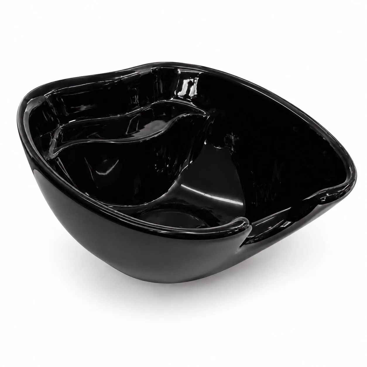 Lavadero/Tazón de Fibra de Vidrio Negro para Lavacabeza