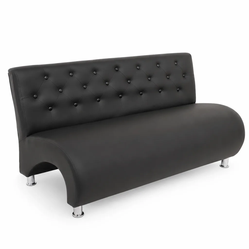 Sillon de Espera Botones Negros LIA - Principal