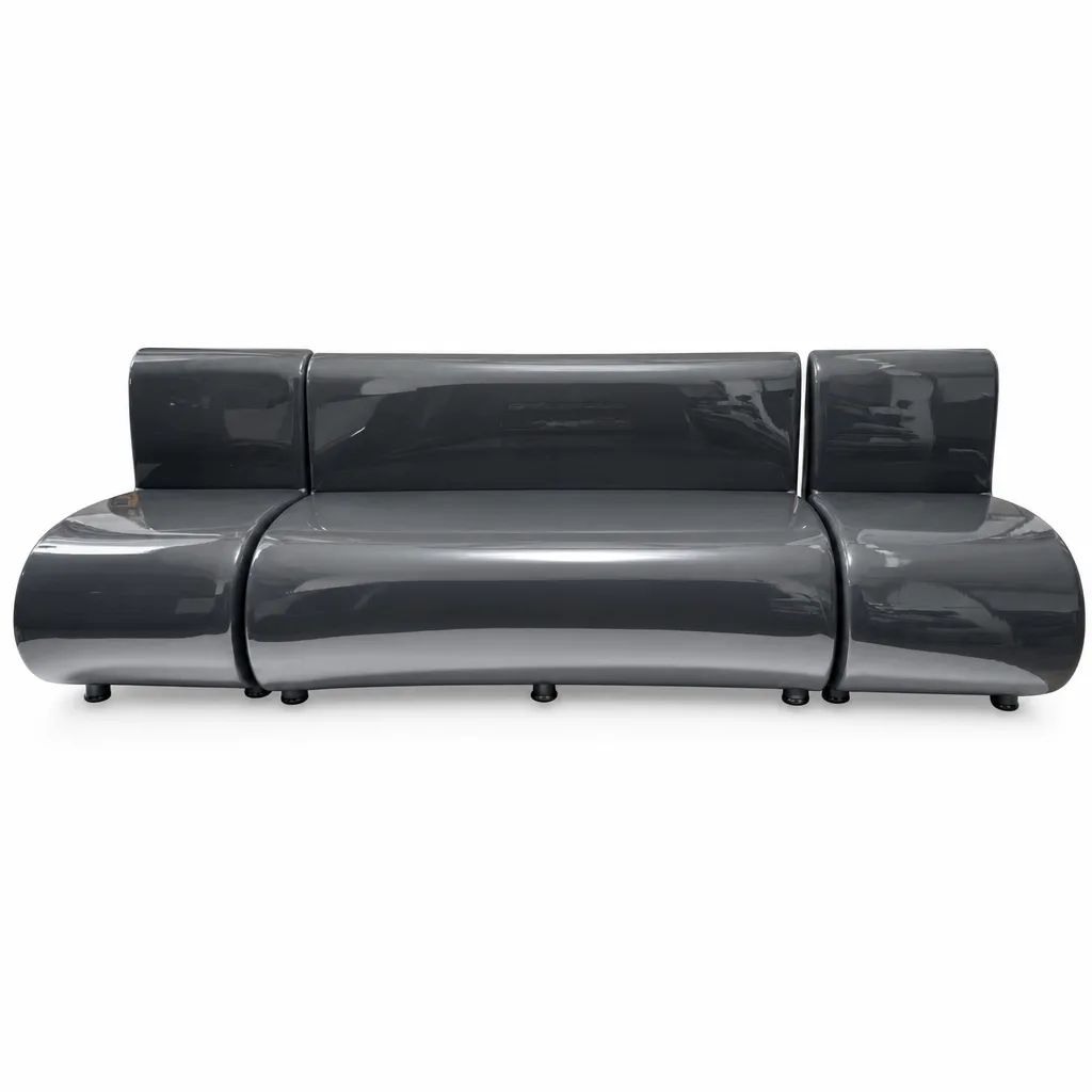Sillon De Espera Comoda Negra DIAM